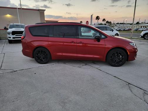 Red 2025 Chrysler Pacifica Limited