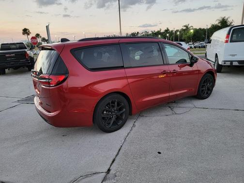 Red 2025 Chrysler Pacifica Limited