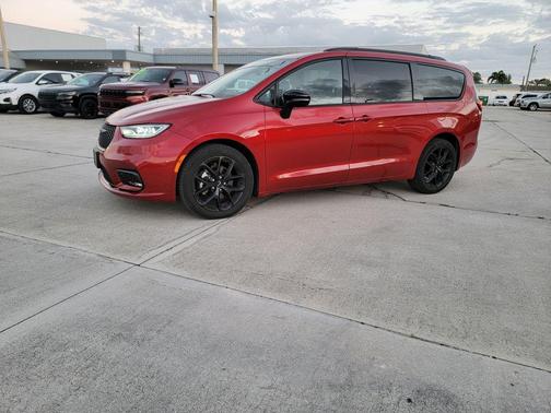 Red 2025 Chrysler Pacifica Limited