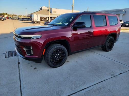 Velvet Red Pearlcoat 2026 Jeep Grand Wagoneer Limited Reserve