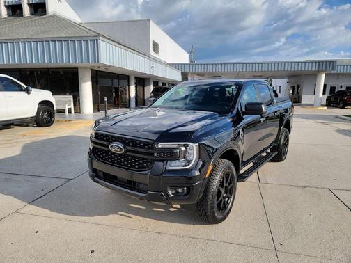 Shadow Black 2025 Ford Ranger XLT