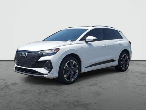 Glacier White Metallic 2023 Audi Q4 e-tron Prestige 50 quattro