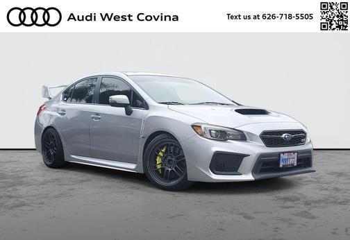 Ice Silver Metallic 2018 Subaru WRX STI Base