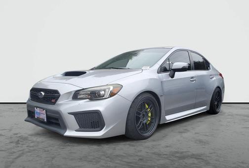 Ice Silver Metallic 2018 Subaru WRX STI Base