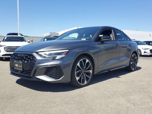 Daytona Gray Pearl Effect 2023 Audi S3 Premium Plus TFSI quattro S tronic