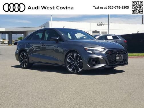 Daytona Gray Pearl Effect 2023 Audi S3 Premium Plus TFSI quattro S tronic