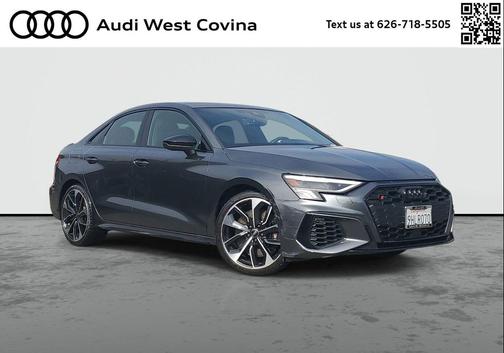 Daytona Gray Pearl Effect 2023 Audi S3 Premium Plus TFSI quattro S tronic