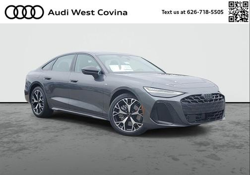 Gray 2026 Audi A6 Premium Plus quattro S tronic