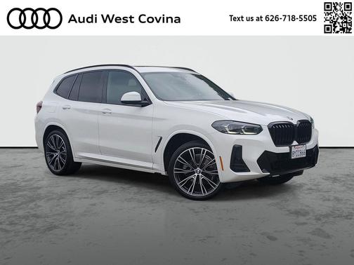 Alpine White 2022 BMW X3 xDrive30i