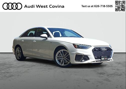 Glacier White Metallic 2022 Audi A4 45 S line Premium Plus