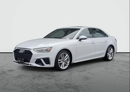Glacier White Metallic 2022 Audi A4 45 S line Premium Plus