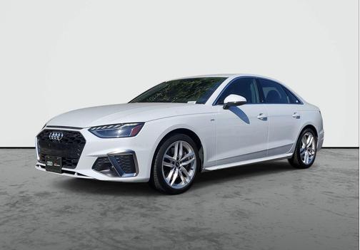 Glacier White Metallic 2022 Audi A4 45 S line Premium Plus