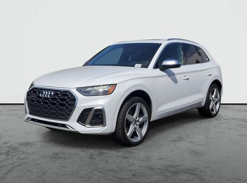 Glacier White Metallic 2021 Audi SQ5 3.0T Premium