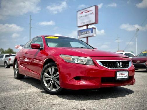 Red 2008 Honda Accord EX-L