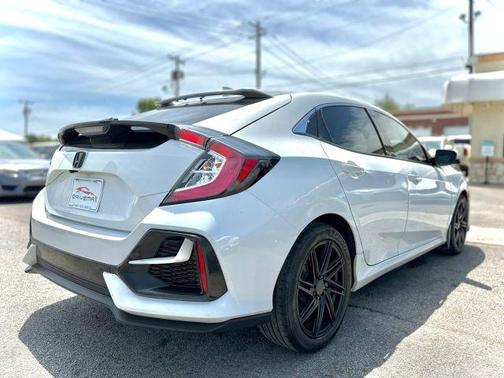 White 2021 Honda Civic EX