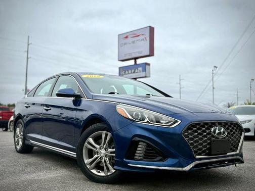 Lakeside Blue 2018 Hyundai SONATA Sport