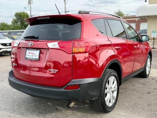 Red 2013 Toyota RAV4 Limited