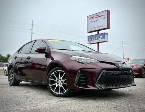 Red 2017 Toyota Corolla S
