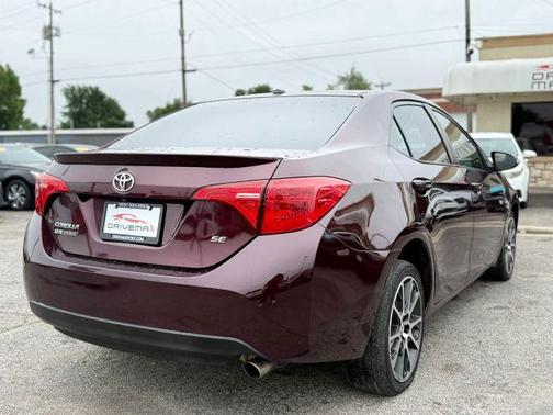 Red 2017 Toyota Corolla S