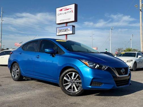 Electric Blue Metallic 2020 Nissan Versa 1.6 SV