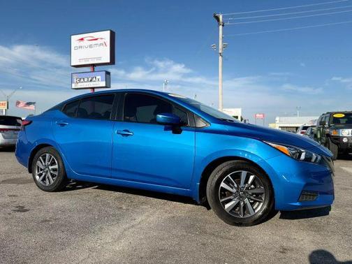 Electric Blue Metallic 2020 Nissan Versa 1.6 SV