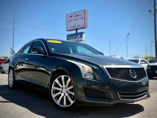 Gray 2014 Cadillac ATS 3.6L Luxury