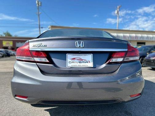 Gray 2014 Honda Civic LX