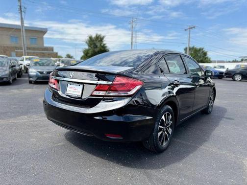 Black 2013 Honda Civic EX