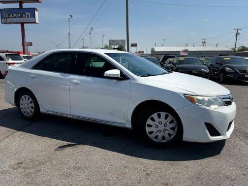 White 2012 Toyota Camry LE