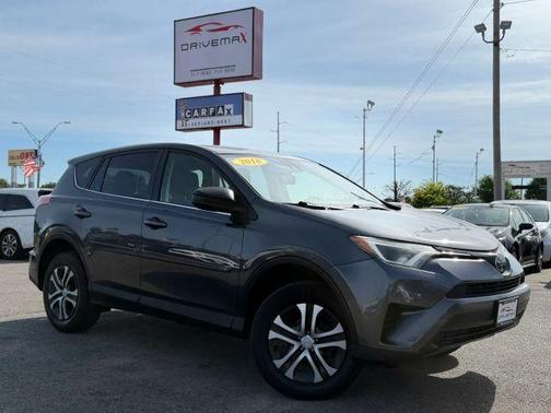 Gray 2018 Toyota RAV4 LE