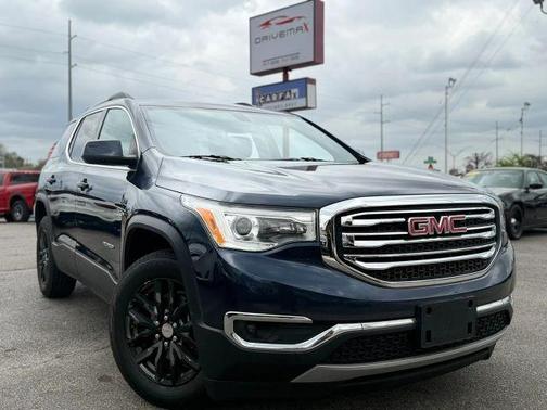 Blue 2019 GMC Acadia SLT-1