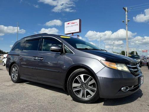 Gray 2015 Honda Odyssey Touring