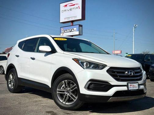 Frost White Pearl 2018 Hyundai Santa Fe Sport 2.4L