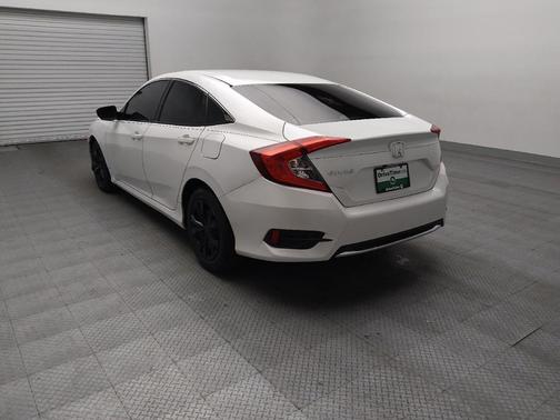 Platinum White Pearl 2020 Honda Civic LX