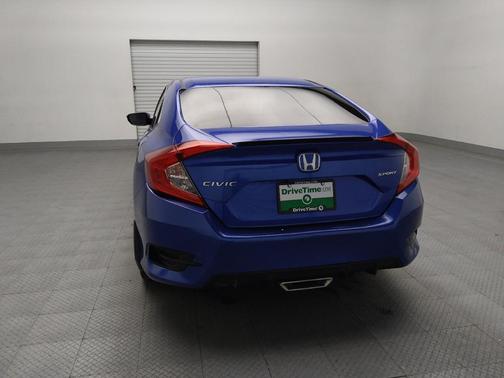 Aegean Blue Metallic 2020 Honda Civic Sport