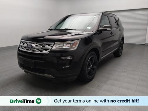 Agate Black Metallic 2019 Ford Explorer XLT
