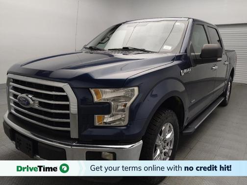 Blue 2015 Ford F-150 XLT