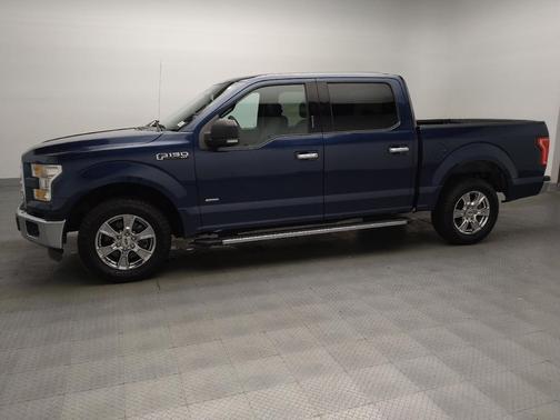 Blue 2015 Ford F-150 XLT