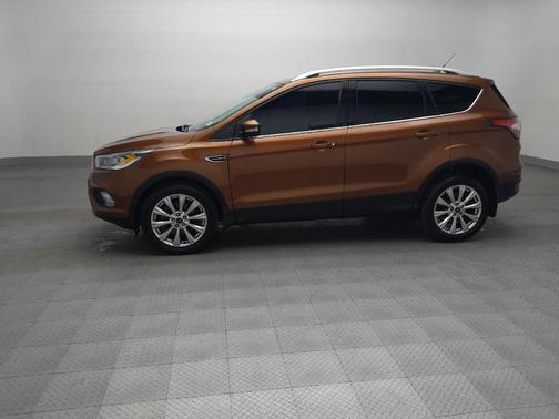 Orange 2017 Ford Escape Titanium