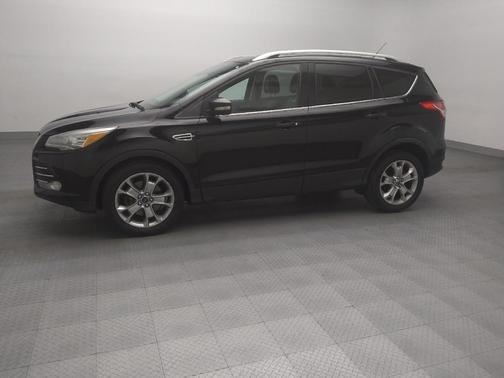 White Platinum Metallic Tri-Coat 2015 Ford Escape Titanium