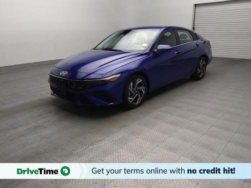 Intense Blue 2025 Hyundai ELANTRA SEL