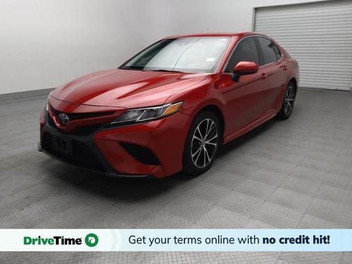Supersonic Red 2020 Toyota Camry SE