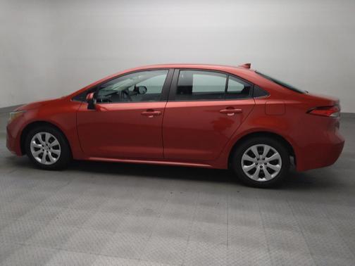 Red 2021 Toyota Corolla LE