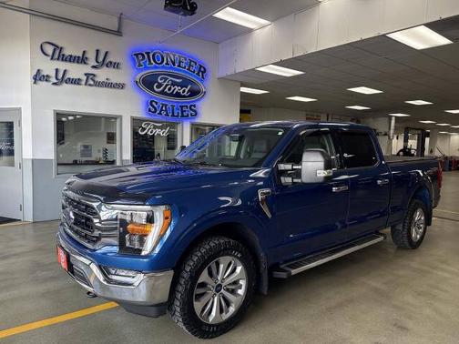 ATLAS BLUE METALLIC 2022 Ford F-150 XLT