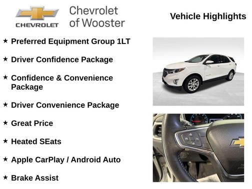 Summit White 2018 Chevrolet Equinox LT