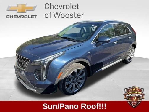 Twilight Blue Metallic 2021 Cadillac XT4 Premium Luxury