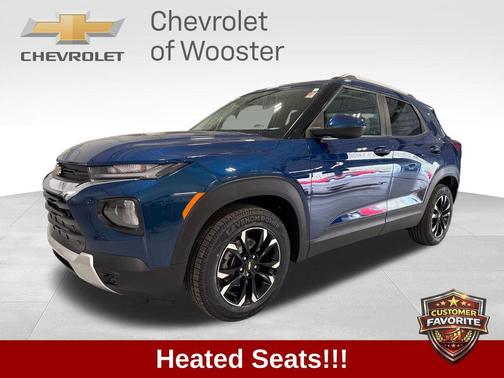 Pacific Blue Metallic 2021 Chevrolet Trailblazer LT