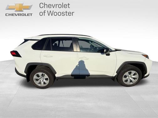 Super White 2019 Toyota RAV4 LE