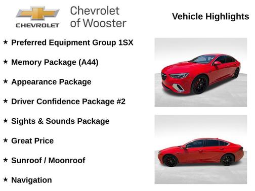 Sport Red 2018 Buick Regal Sportback GS
