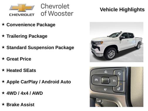Summit White 2026 Chevrolet Silverado 1500 LT